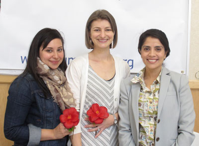 Denise Berumen, Katrina Slater, Lupe Rodriguez